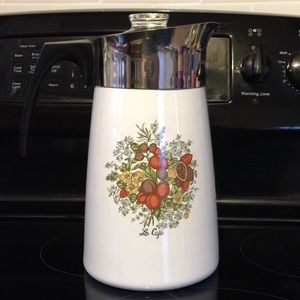 corning ware on stove top